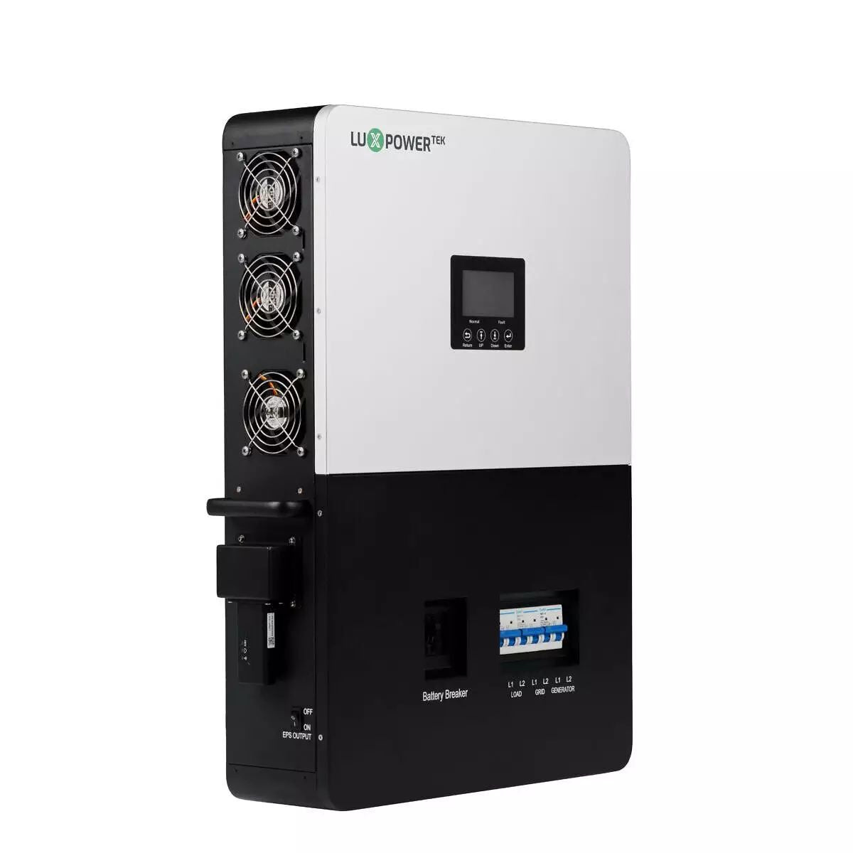 Luxpower 6kw Hybrid inversor 48v, breaker y regulador integrado garantía 5 años local