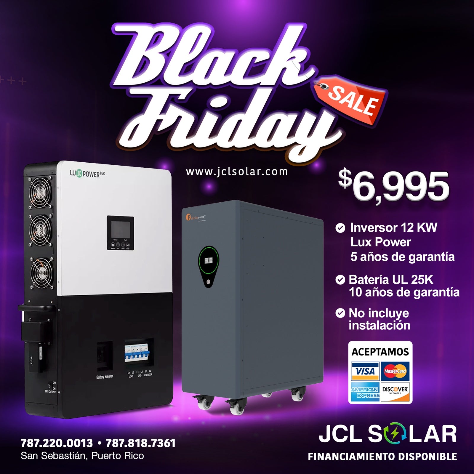 Black Friday $6,995.00