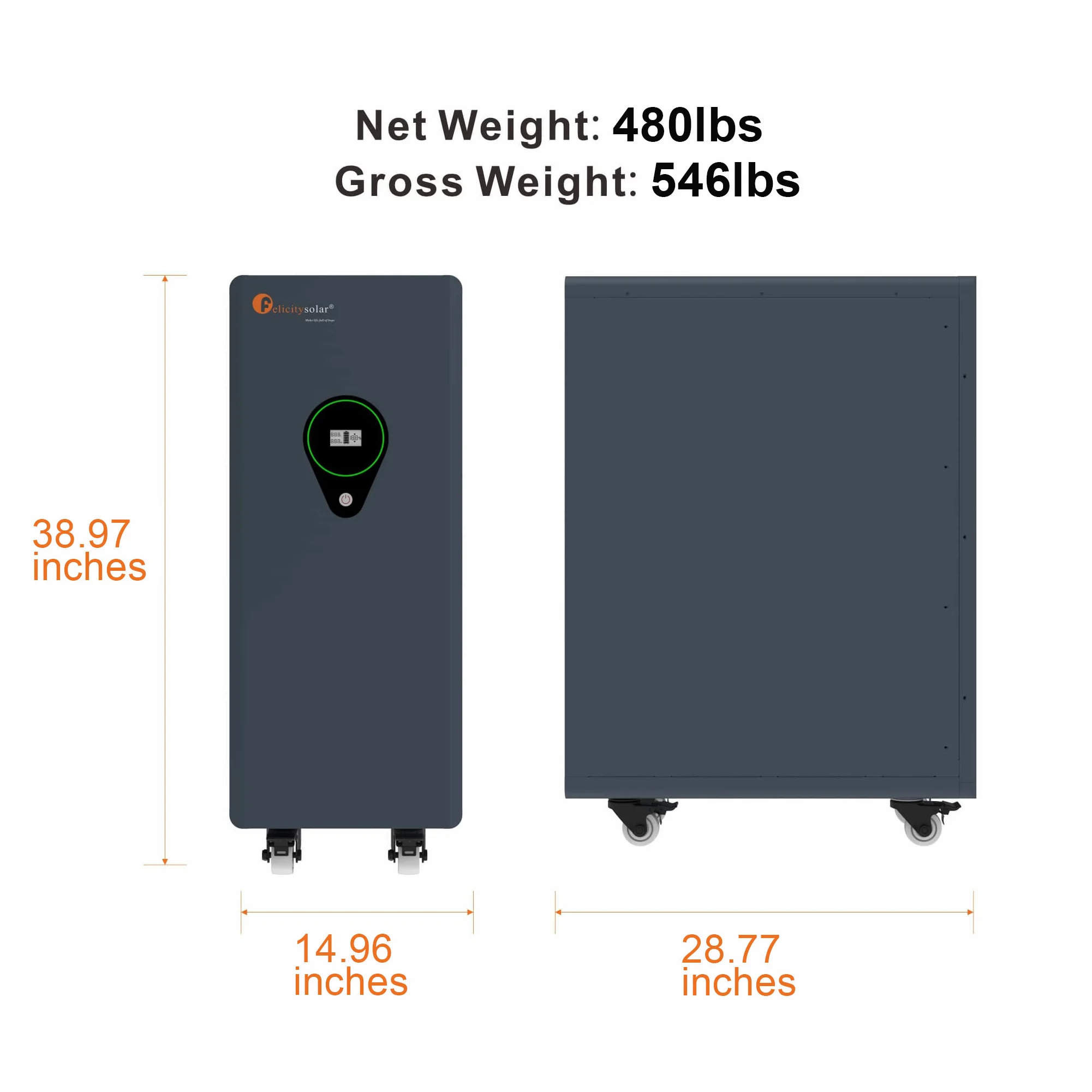 Batería de iones de litio Lifepo4 de ciclo profundo de 6000 ciclos FLA48500, 48 V, 500 Ah, celdas prismáticas, 25 Kwh, celda LFP Lifepo4 FLA48500
