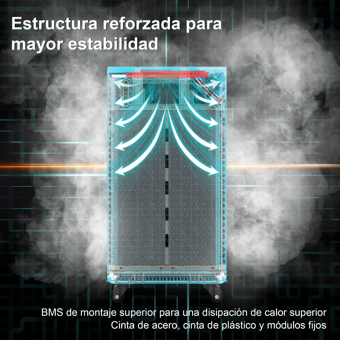 16.1 kWh Lithium Battery – LiFePO₄ Energy Storage