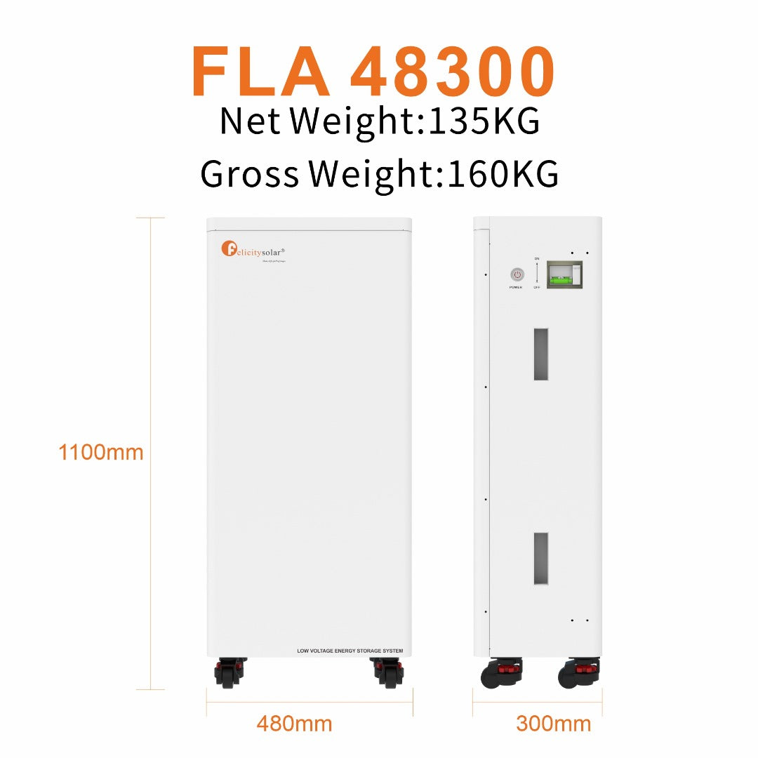 LUX Series Lithium-Ion Battery 15Kwh. 48300LG01/ 10 años de garantia con Felicity