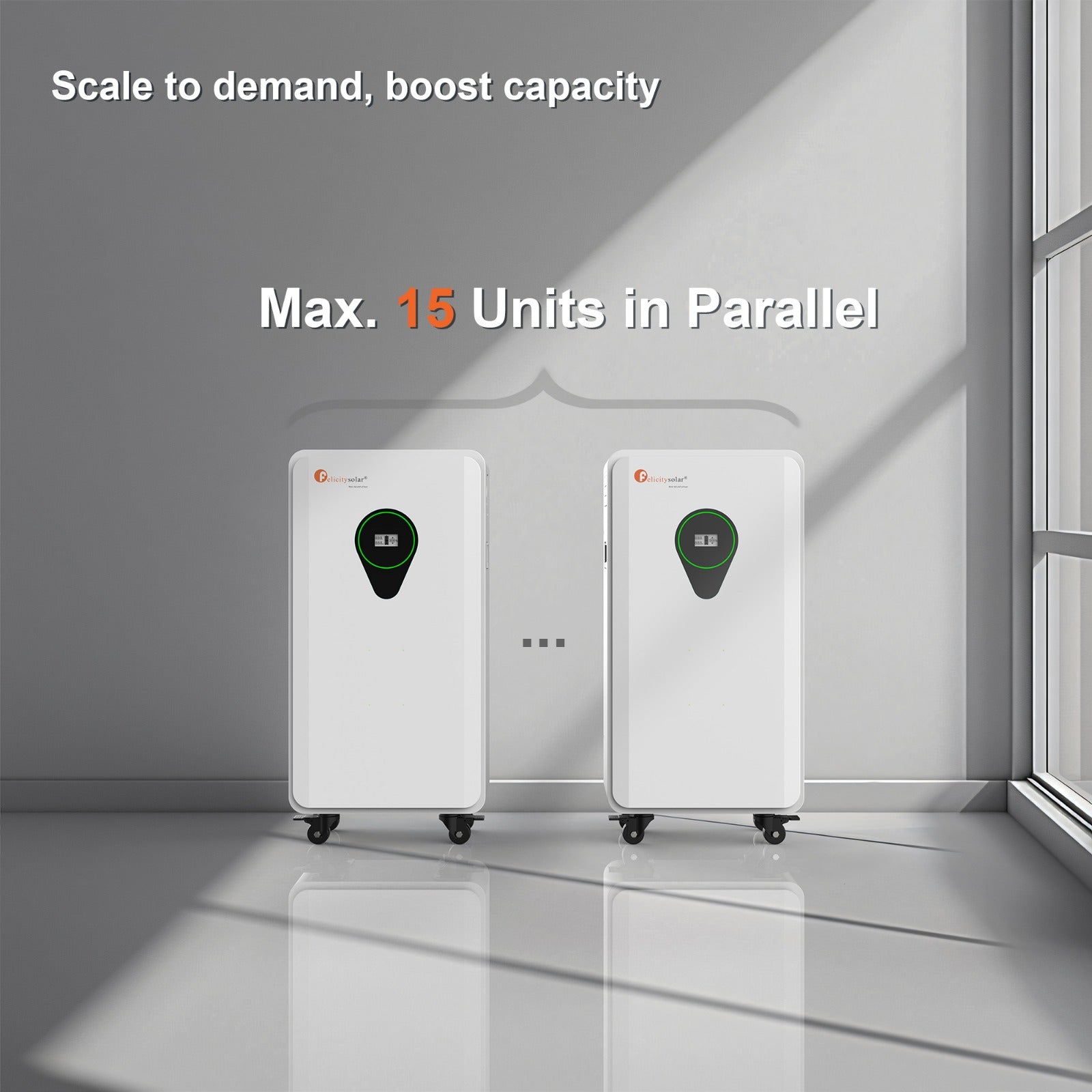 17.5 kWh battery  LiFePO4, 10-year warranty