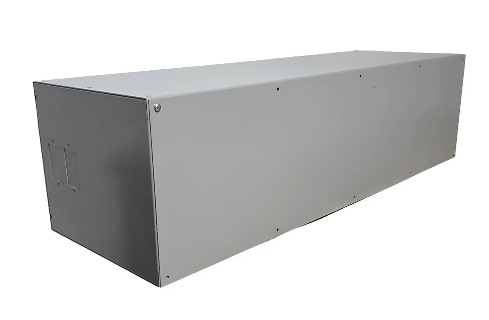 CES WIRE WAY 10 In X 10 In X 36 In NEMA1 ALUMINUM PAINTED GRAY ANSI 61