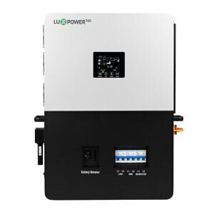 Inversor LuxPower 6K — 48 V, con breaker y regulador integrados