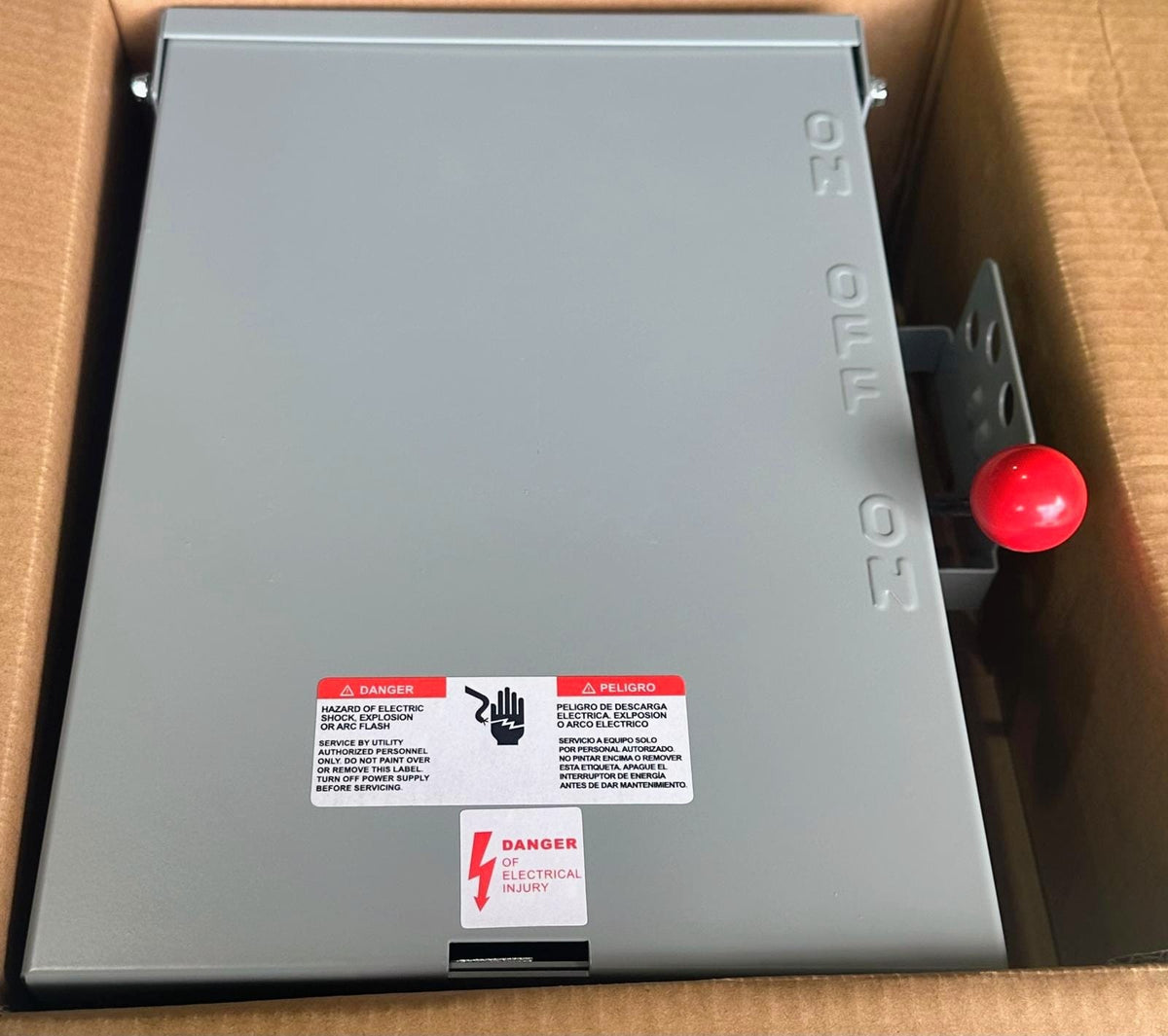 Transfer switch manual — 100 A